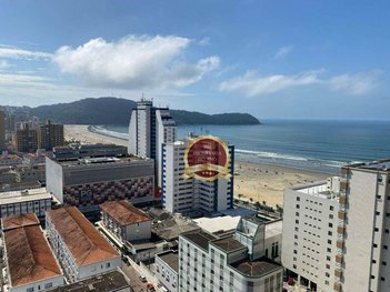 apartment em Rua Luiz Antônio de Andrade Vieira, Boqueirão - Praia Grande - SP