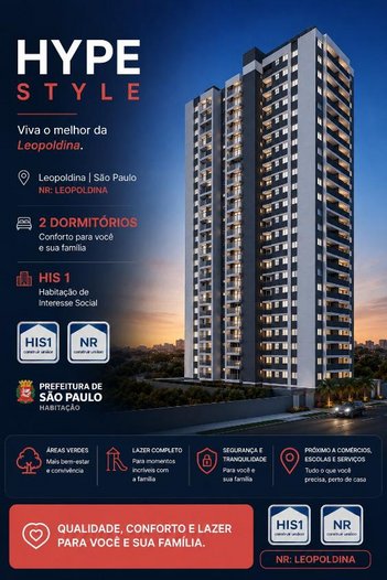 apartment em Rua Baumann, Vila Leopoldina - São Paulo - SP