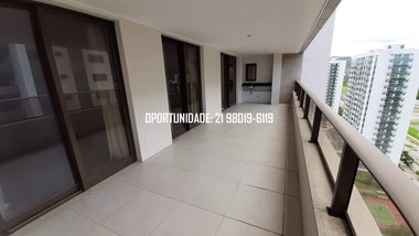 apartment em Avenida Salvador Allende, Barra da Tijuca - Rio de Janeiro - RJ