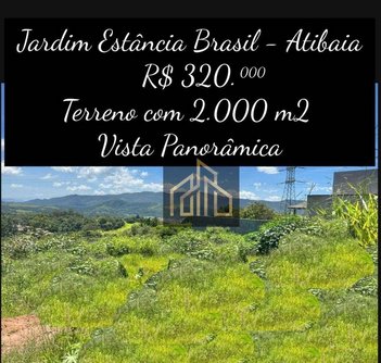 land_lot em Estrada Serra da Boa Vista, Jardim Estância Brasil - Atibaia - SP