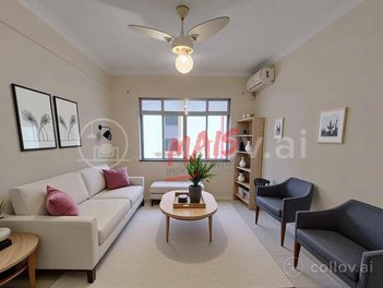 apartment em Avenida Conselheiro Nébias, Boqueirão - Santos - SP