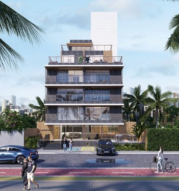 apartment em Avenida Cabo Branco, Cabo Branco - João Pessoa - PB