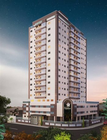 apartment em Rua Guaiuba, Guilhermina - Praia Grande - SP