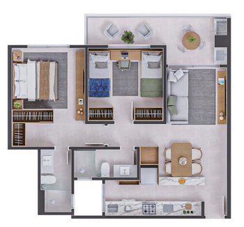 apartment em Avenida Campeche, Campeche - Florianópolis - SC