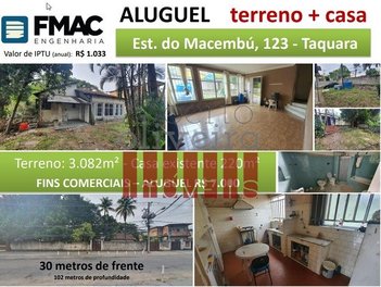 land_lot em Macembu, Taquara - Rio de Janeiro - RJ