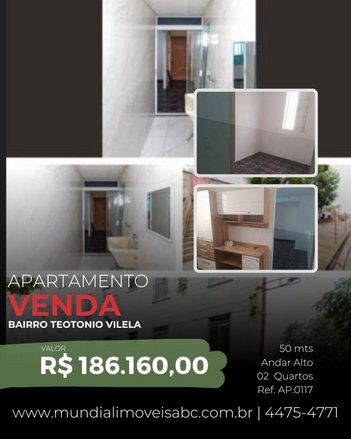 apartment em Rua Daniel da Anunciação, Conjunto Habitacional Teotonio Vilela - São Paulo - SP