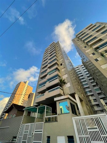 apartment em Avenida Presidente Castelo Branco, Aviação - Praia Grande - SP