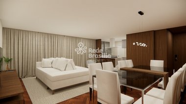 apartment em SQS 211, Asa Sul - Brasília - DF