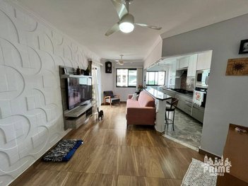 apartment em Rua Malmequer, Real - Praia Grande - SP