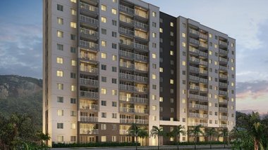 apartment em Avenida Salvador Allende, Jacarepaguá - Rio de Janeiro - RJ
