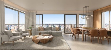 apartment em Félix da Cunha, Moinhos de Vento - Porto Alegre - RS