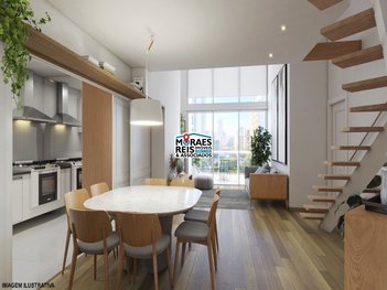 apartment em Rua Flórida, Cidade Monções - São Paulo - SP