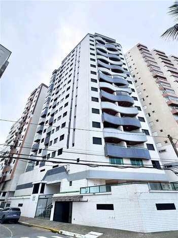 apartment em Rua Mário de Andrade, Ocian - Praia Grande - SP