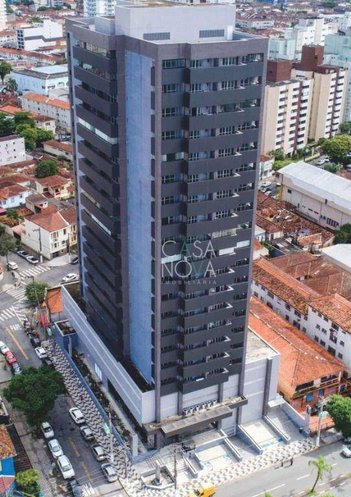office em Avenida Conselheiro Nébias, Encruzilhada - Santos - SP