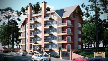 apartment em Coronel Diniz, Centro - Canela - RS