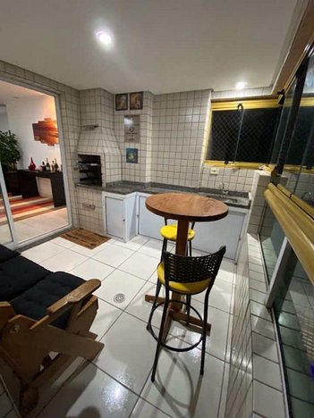 apartment em Rua Padre José de Anchieta, Aviação - Praia Grande - SP