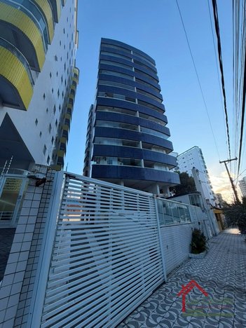 apartment em Rua Vinte e Três de Maio, Mirim - Praia Grande - SP