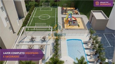 apartment em Rua Britanite, Borba Gato - Sabará - MG