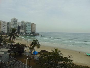 apartment em Avenida Marechal Deodoro da Fonseca, Pitangueiras - Guarujá - SP