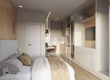 apartment em Rua Riachuelo, Centro - Curitiba - PR