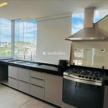 apartment em Rua João Pio Duarte Silva, Córrego Grande - Florianópolis - SC