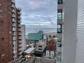 apartment em Rua Guimarães Rosa, Ocian - Praia Grande - SP