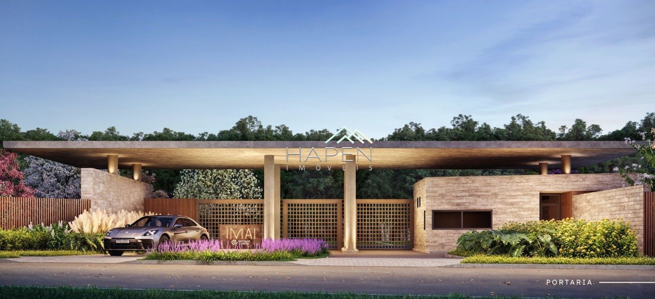 Portaria do Condomínio IMAI Paysage Corpal - terrenos à venda no São Braz.