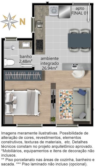 Cômodo Condomínio