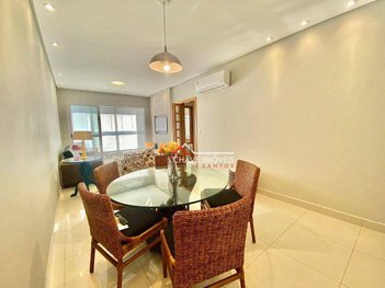 apartment em Avenida Doutor Epitácio Pessoa, Boqueirão - Santos - SP