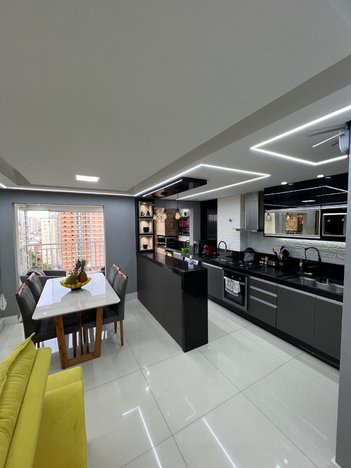 apartment em Rua Piracicaba, Vila Valparaíso - Santo André - SP