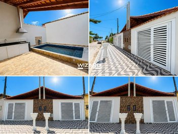 house em Rua Altamiro Feliciano da Silva, Itaóca - Mongaguá - SP