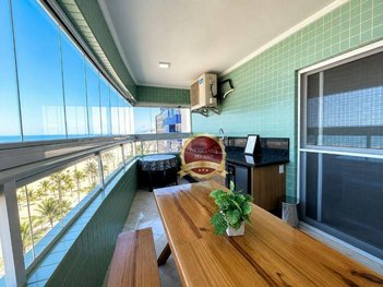 apartment em Avenida Presidente Castelo Branco, Guilhermina - Praia Grande - SP