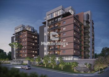 apartment em Rua da Bandeira, Cabral - Curitiba - PR