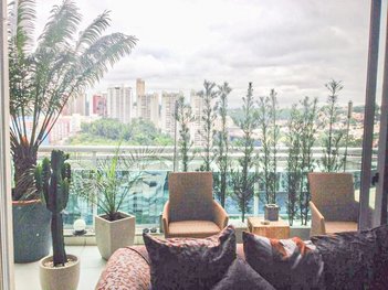 apartment em Rua Flórida, Cidade Monções - São Paulo - SP