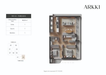 apartment em Rua Crispim Mira, Centro - Florianópolis - SC
