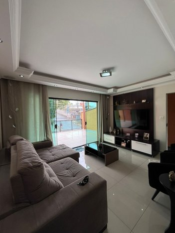 house em Avenida Marginal Córrego Taióca, Jardim Las Vegas - Santo André - SP