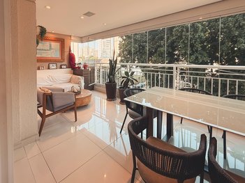 apartment em Praça Louveira, Tatuapé - São Paulo - SP