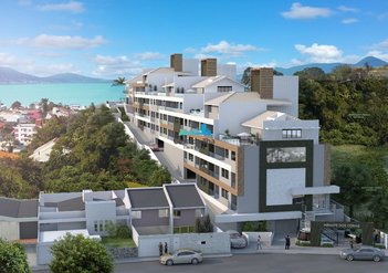 apartment em Rua da Fonte, Coqueiros - Florianópolis - SC