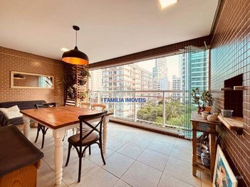 apartment em Rua Euclydes da Cunha, Pompéia - Santos - SP