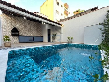 house em Rua Juquirais, Tupi - Praia Grande - SP