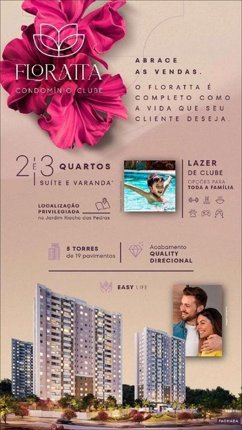 apartment em Rua Lira, Jardim Riacho das Pedras - Contagem - MG