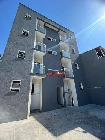 apartment em Rua Felipe Camarão, Vila Áurea - Poá - SP