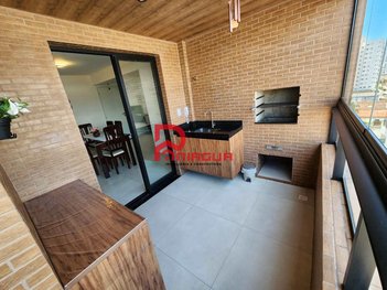apartment em Rua Paraíba, Boqueirão - Praia Grande - SP