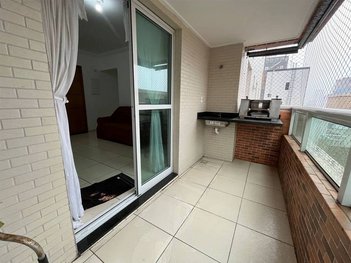 apartment em Rua Leblon, Guilhermina - Praia Grande - SP