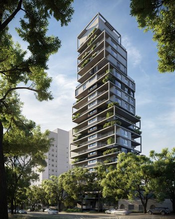 apartment em Rua Belém, Cabral - Curitiba - PR