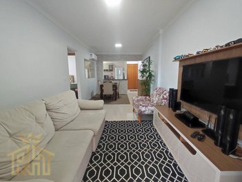 apartment em Rua Guimarães Rosa, Ocian - Praia Grande - SP