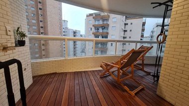apartment em Rua Leblon, Guilhermina - Praia Grande - SP