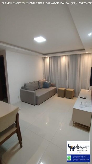 apartment em Rua Doutor Gerino de Souza Filho, Caixa D'Água - Lauro de Freitas - BA
