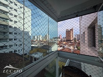 apartment em Rua Guimarães Rosa, Ocian - Praia Grande - SP
