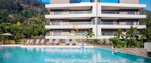 apartment em Estrada Haroldo Soares Glavan, Cacupé - Florianópolis - SC